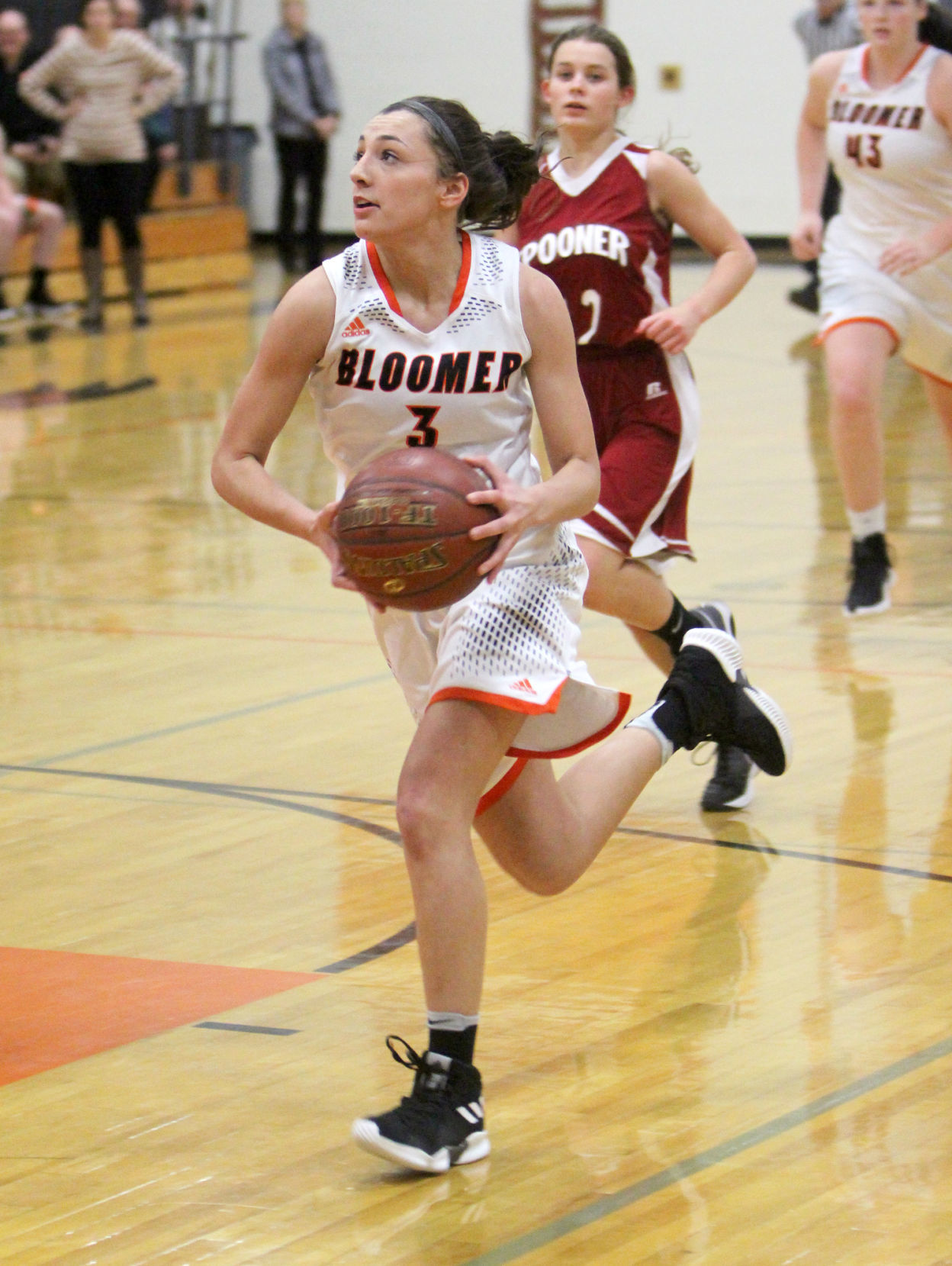 Spooner at Bloomer girls basketball 12-11-18